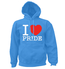 I HEART PRIDE BLUE